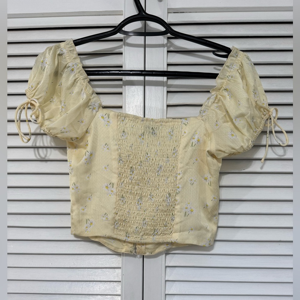 PRINCESS POLLY ALLYSON TOP YELLOW - Picture 11 of 11